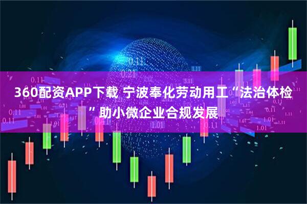 360配资APP下载 宁波奉化劳动用工“法治体检”助小微企业合规发展